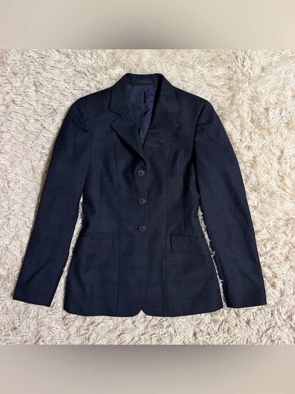 Women’s Size 00R Navy RJ Classics Horseback Riding Show Coat. Good Condition.